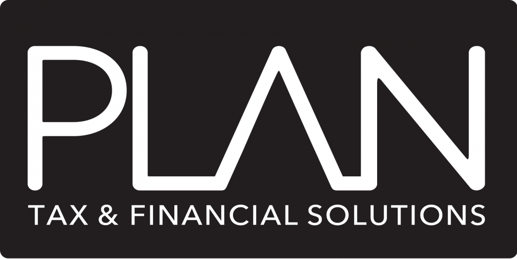 PLAN Logo Tax   Financial Solutions black bg