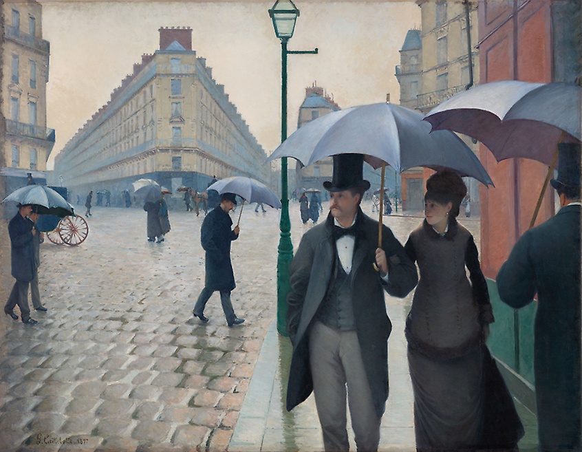Paris Street; A Rainy Day by Gustave Caillebotte, 1877. Another bit of vaguely irrelevant website content. I just like umbrellas. Call me crazy.